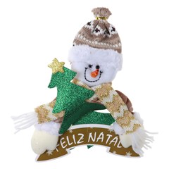 Fam royal  enfeite porta noel e boneco c/p          cx:096