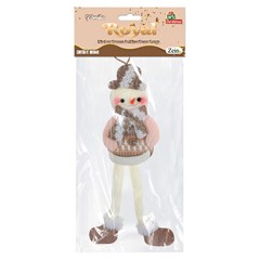 Fam royal noel/boneco neve perna longa 30cm            cx:096