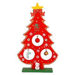 Enf arvore madeira c/pingentes 9x15cm             cx:060