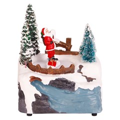 Enf resina c/luz 12x11x9cm              cx:012