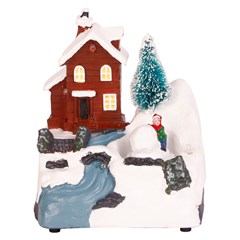 Enf resina c/luz 12x11x9cm              cx:012