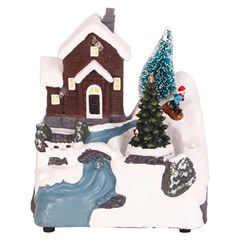 Enf resina c/luz 12x11x9cm              cx:012