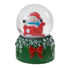 Enf globo de vidro resina 5x7cm              cx:096