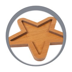 Petisqueira mdf estrela 19x19,5cm            cx:050