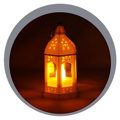 Lampiao c/luz artificial 8cm                 cx:120