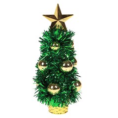 Arvore decorativa natalina 20cm          cx:0060