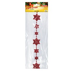 Enf cordao estrela c/49pcs 1,4m              cx:180