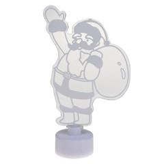 Enfeite luminaria natalina 14cm              cx:060