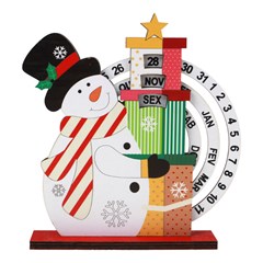 Calendario natalino mad 18x17,5cm              cx:024