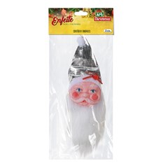 Cabeca noel c/barba 23cm                     cx:144