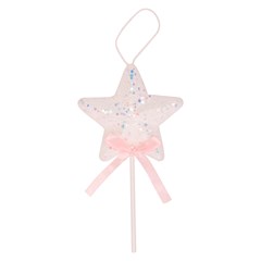 Estrela c/hastes candy 10x18cm           cx:120