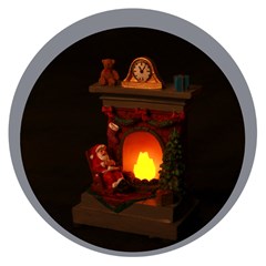 Enf resina lareira c/luz  5x8x13cm      cx:00036