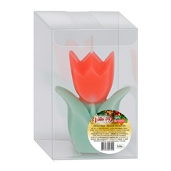 Vela 3d flor 8,5cm                             cx:072