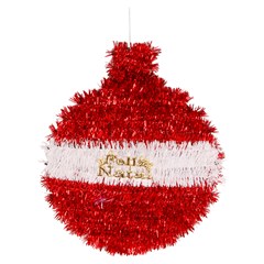 Bola festao feliz natal 22cm                 cx:100