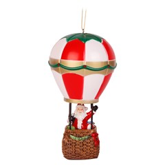 Enf resina balao c/luz 16x8cm                cx:024