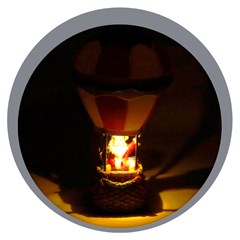 Enf resina balao c/luz 16x8cm                cx:024