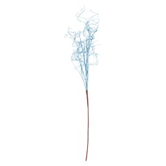 Galho c/glitter 70cm                         cx:096