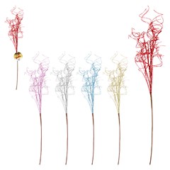 Galho c/glitter 70cm                         cx:096