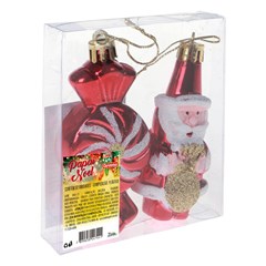 Enf papai noel candy 8cm                     cx:144