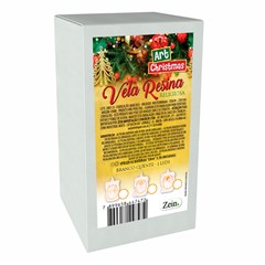 Enf resina religiosa vela 9x4cm              cx:060