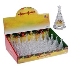 Arvore acrilico c/led 9x5cm                  cx:120