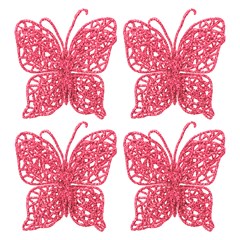 Borboleta glitter 7cm c/4pcs          cx:0120