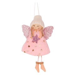 Enfeite anjo boneca 14cm                     cx:120