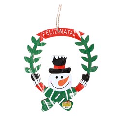 Enf de porta mad feliz natal 11,5x13cm      cx:120