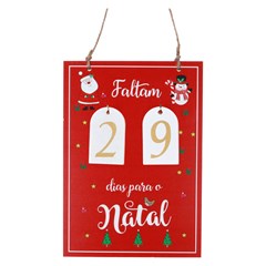 Enf placa mad data natalina 20cm             cx:120