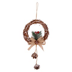 Enf guirlanda madeira c/pinha 9x17cm        cx:120