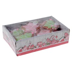 Enf resina candy arvore/estrela p/pendurar 9 cx:240