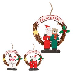 Guirlanda noel mad 12cm                      cx:072