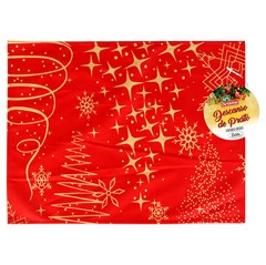 Descanso de prato feliz natal 33x44cm