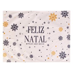 Descanso de prato feliz natal 33x44cm