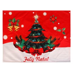 Descanso de prato feliz natal 33x44cm