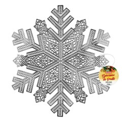 Lugar americano floco pvc 38cm          cx:0120