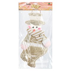 Fam shine boneco noel 24x13cm              cx:120