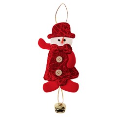 Fam shine boneco noel c/sino 8,5x20cm           cx:120