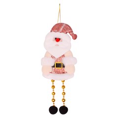 Fam shine boneco noel perna bolinha  8x23cm    cx:120