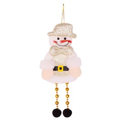 Fam shine boneco noel perna bolinha  8x23cm    cx:120