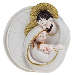 Enf resina religiosa 7x7cm                   cx:00120