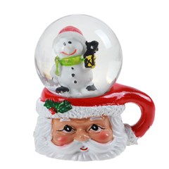 Enf globo de vidro resina 5x6,5cm          cx:048