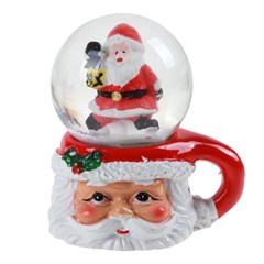 Enf globo de vidro resina 5x6,5cm          cx:048