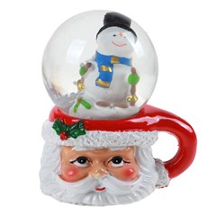 Enf globo de vidro resina 5x6,5cm          cx:048