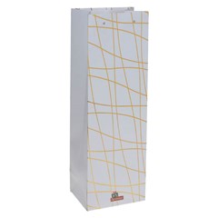 Sacola natal risco gold garrafa 12x36x9cm          cx:0240
