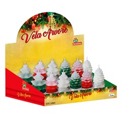 Vela 3d arvore 6cm                           cx:120
