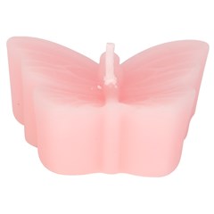 Vela 3d borboleta 5,5cm                      cx:096