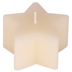 Vela 3d estrela 7cm                          cx:072