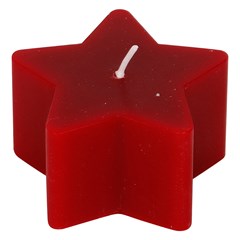 Vela 3d estrela 7cm                          cx:072