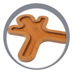 Petisqueira mdf biscoito 21x21cm             cx:050